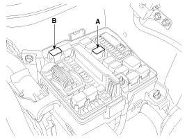 Kia Sorento: Relay Box (Engine Compartment) Inspection - Fuses And