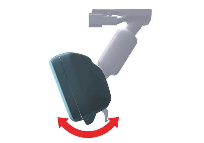 Physical adjustment of the mirror housing height for optimal driver posture in a Kia Sorento