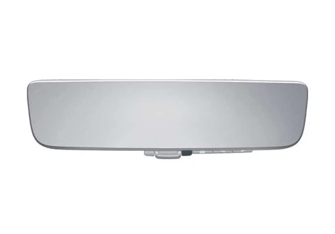 Location of light sensors on the Kia Sorento digital center mirror assembly