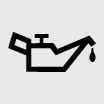 Engine Oil Pressure warning light icon