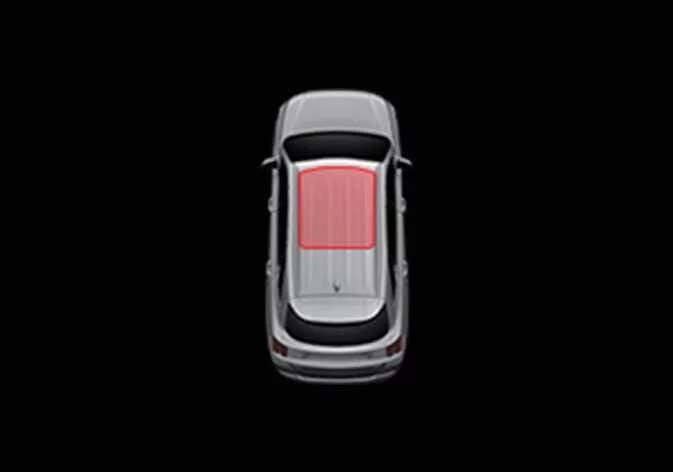 Kia Sorento instrument cluster display showing visual sunroof open warning chime prompt