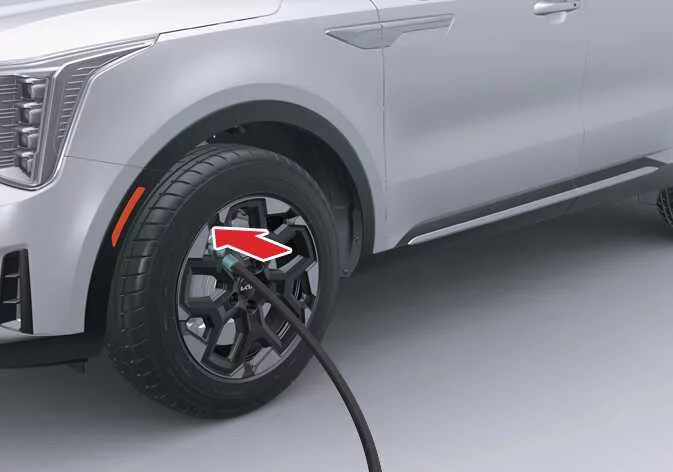 Verifying the compressor power switch is in the off position for the Kia Sorento kit