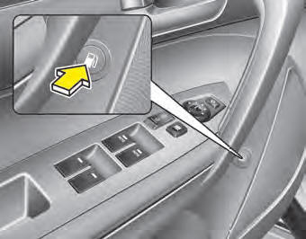 The fuel filler lid must be opened from inside the vehicle by pressing the fuel