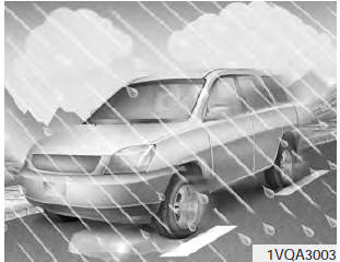 Rain and wet roads can make driving dangerous, especially if you’re not prepared