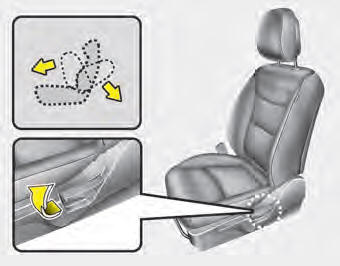 To recline the seatback: