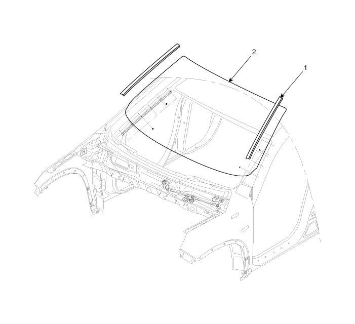 NAGD Heated Rear Window Glass For 2011-2013 Kia Sorento – Factory Privacy Tinted – FB24481YPN